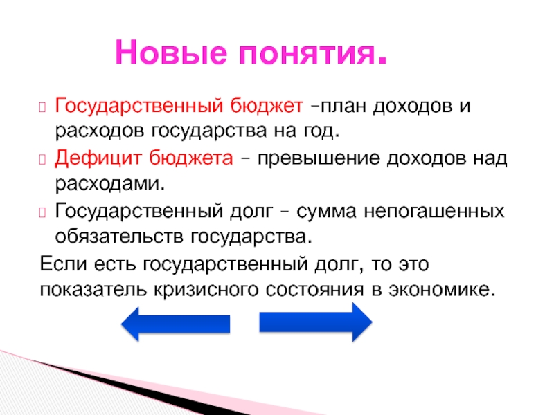 Свободный план сбора доходов и расходов государства это