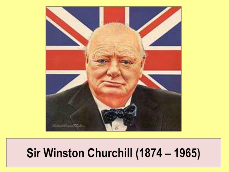 Презентация Sir Winston Churchill 7 класс