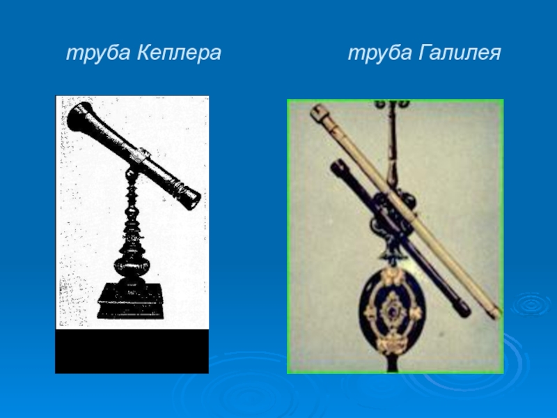 Зрительная труба галилея схема