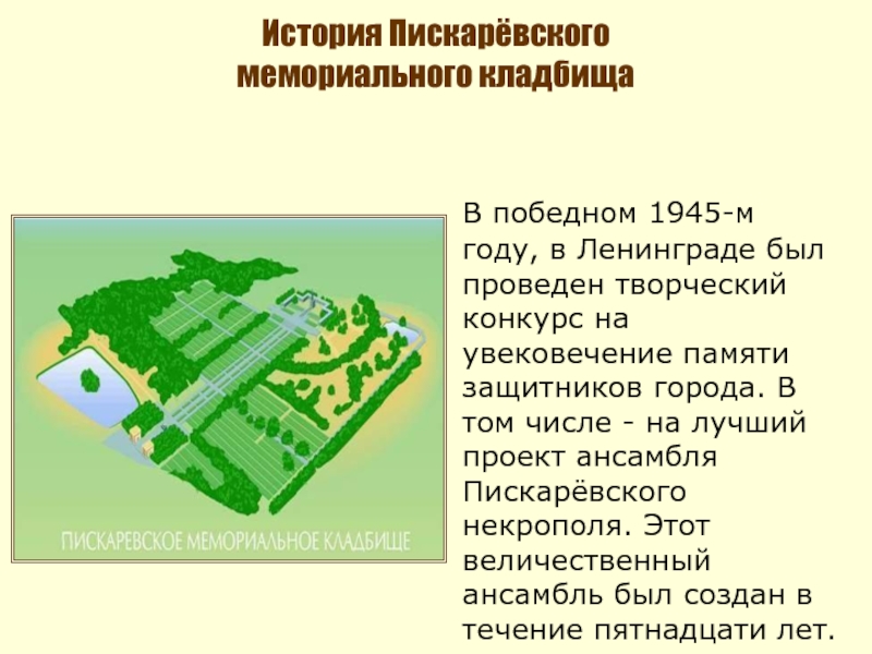 Схема захоронений на пискаревском кладбище в санкт петербурге