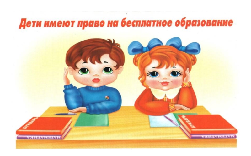 Право детей на образование в российской федерации. Право ребенка на образование. Ребенок имеет право на образование.