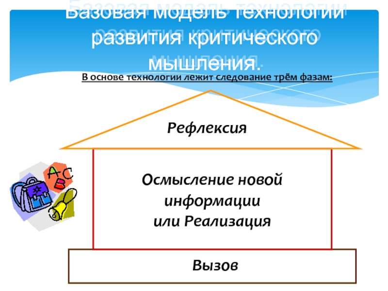 Три фазы основы обучения критическому мышлению