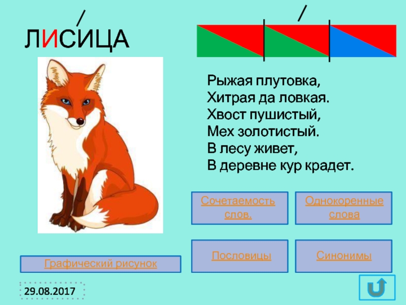 Написать fox. Схема слова лиса. Схема слова лисица. Лиса схема звуков. Рыжая плутовка.