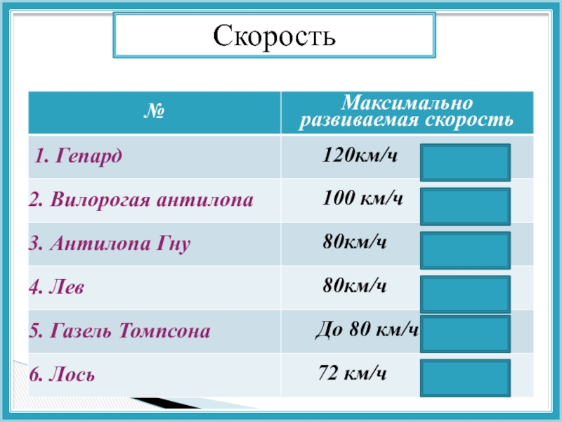 Предложите единицы скорости