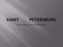 Saint         Petersburg
