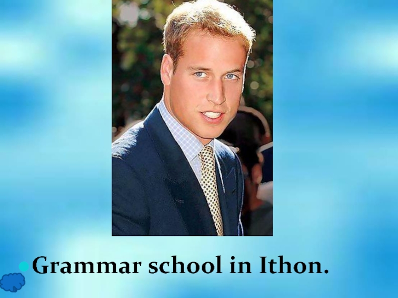 Grammar school in Ithon.
