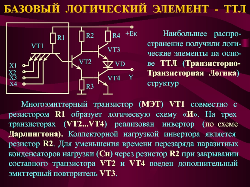 Нагрузочная способность логических схем