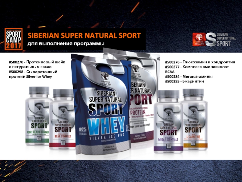 Siberian super natural. Мегавитамины - Siberian super natural Sport. Глюкозамин и хондроитин Siberian Supernatural Sport. L-карнитин - Siberian super natural Sport. Глюкозамин и хондроитин - Siberian super natural Sport.