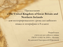 The United Kingdom of Great Britain and Northern Ireland