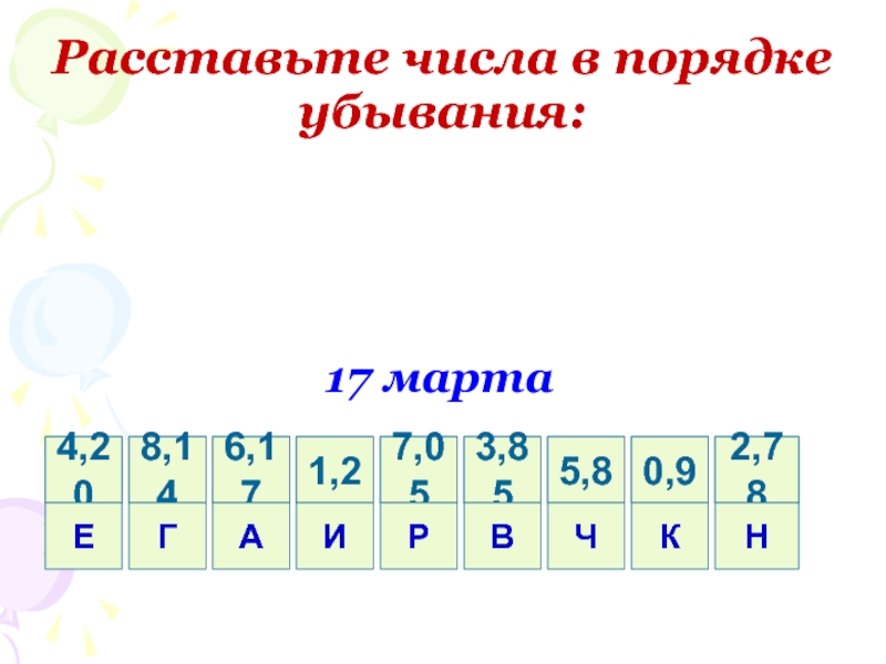 Числа в порядке убывания. Расставь в порядке убывания. Расставьте числа по убыванию. Числа в порядке убывания это как.