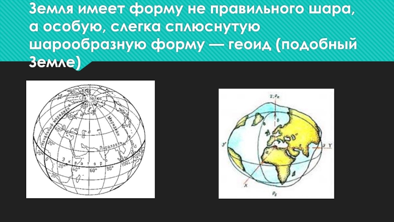 Как называется форма шара сплюснутого у полюсов. Форма земли геоид или шар. Земля имеет форму шара. Сферическая форма земли. Земля имеет шарообразную форму.