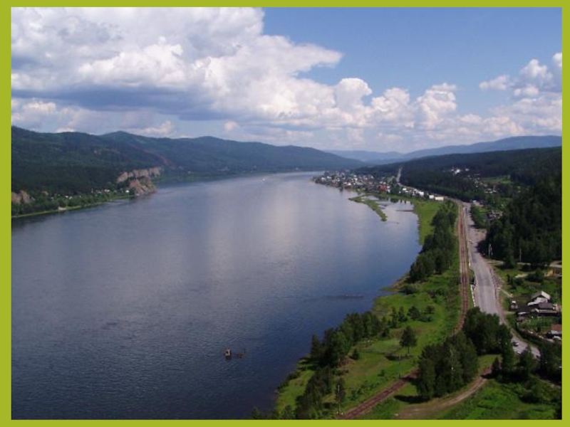 На берегах этой реки расположен. Yenisei River. Волга Сиберия.