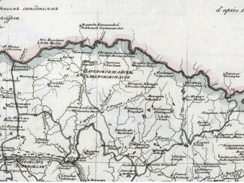 Казанская губерния. Царёвококшайский уезд Казанской губернии. Карта Царевококшайского уезда Казанской губернии. Царевококшайский уезд Казанской губернии. Карта Царевококшайского уезда.