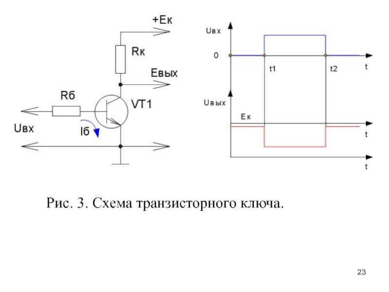 Электрический ключ в схеме