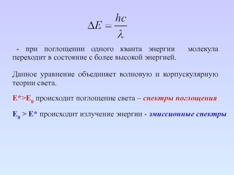 Поглощение энергии. Энергия поглощения Кванта. Энергия поглощения света. Поглощение это в физике.