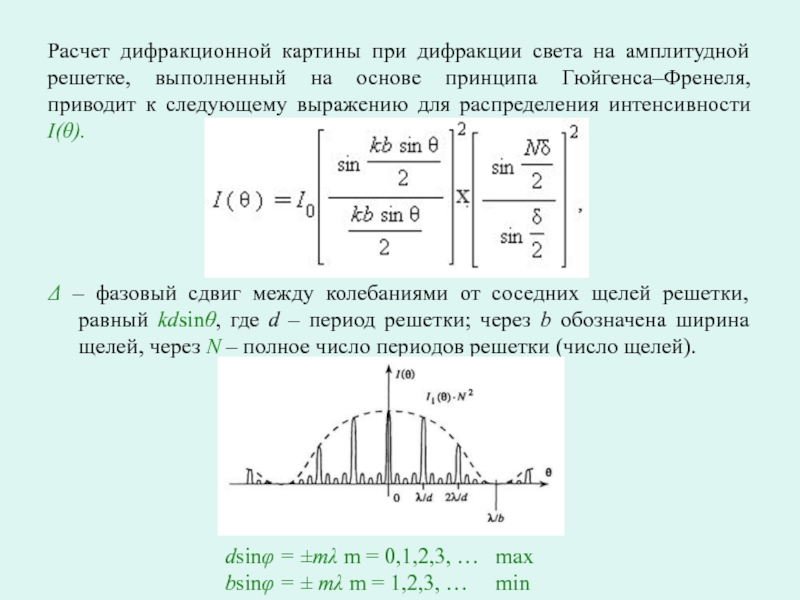 Если часть дифракционной решетки закрыть то яркость дифракционной картины