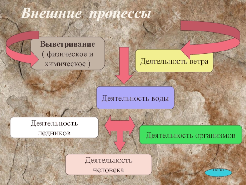 Внешние процессы называются. Внешние процессы земли. Что такое внешние процессы в географии. Внешние процессы выветривания. Внутренние и внешние процессы.