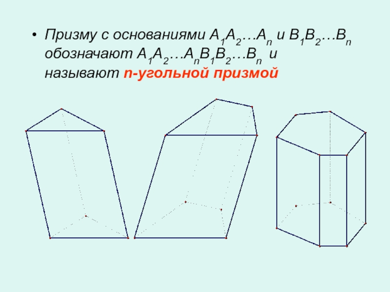 Площадь 4 угольной призмы