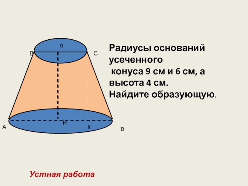 Найдите радиусы оснований усеченного конуса. Радиус основания усеченного конуса равны 6 см 8 см. Усеченный конус радиус верхнего основания равен 24 Найдите высоту. Усеченный конус образующая. Найти высоту усеченного конуса.