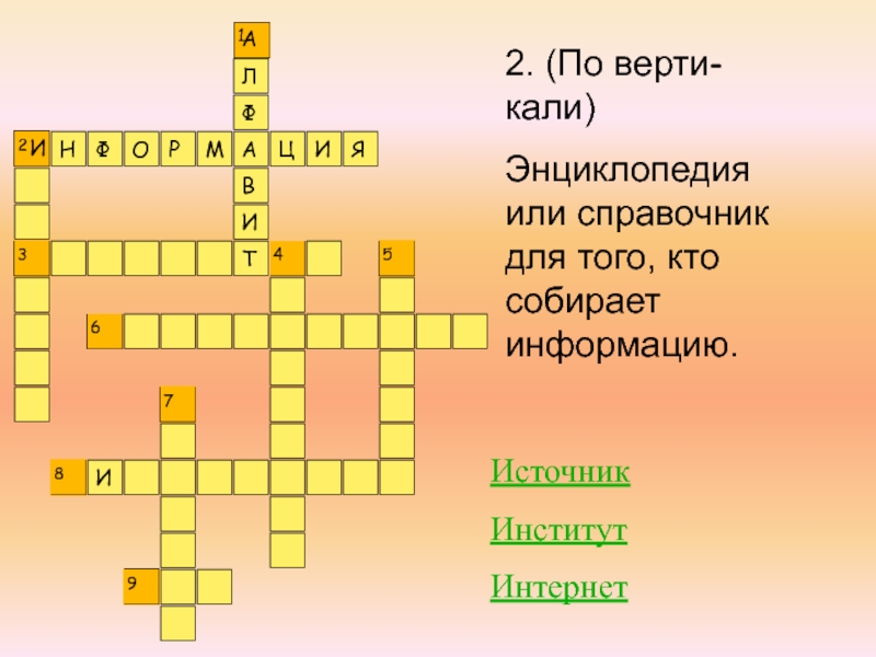 Верти 1. Энциклопедия или справочник для того кто собирает информацию. Энциклопедия или справочник для того кто собирает информацию 2 класс. Кто собирает информацию. Энциклопедия или справочник для того кто собирает информацию 8 букв.