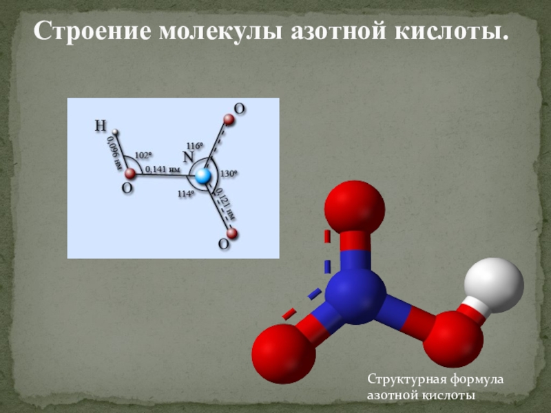 Азотная кислота 4. Строение молекулы азотной кислоты 9 класс. Структурная формула азотной кислоты. Модель молекулы уксусной кислоты. Структура молекулы азотной кислоты.