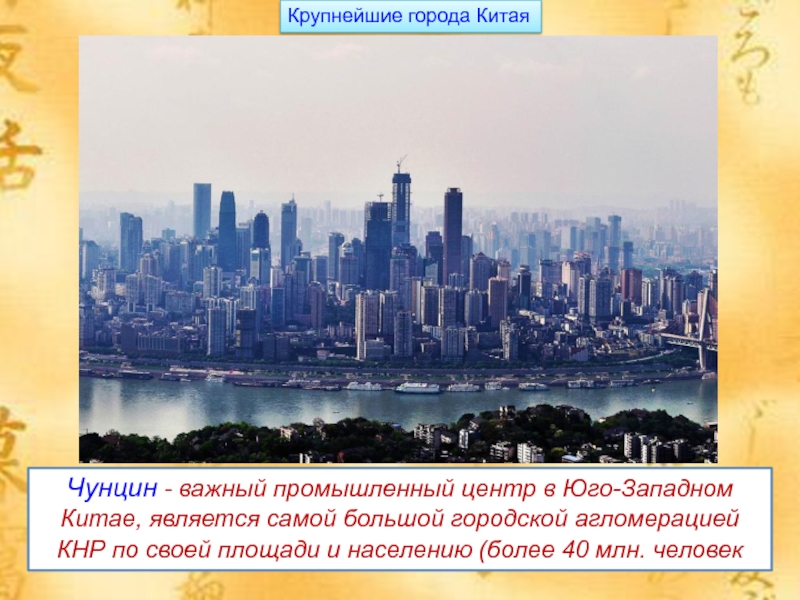 Чунцин карта города