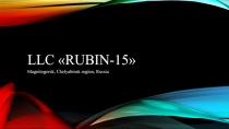 LLC  RUBIN -15