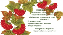 ГОДОВОЙ ОТЧЕТ
Карельской республиканской общественной организации
Общество
