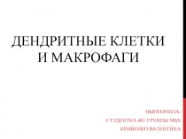 Дендритные клетки и макрофаги