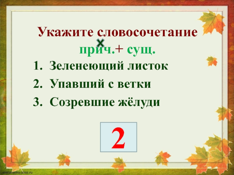 Укажите класс. Словосочетание Причастие плюс существительное. Прич сущ словосочетание. Укажите словосочетание. Желудь словосочетание.