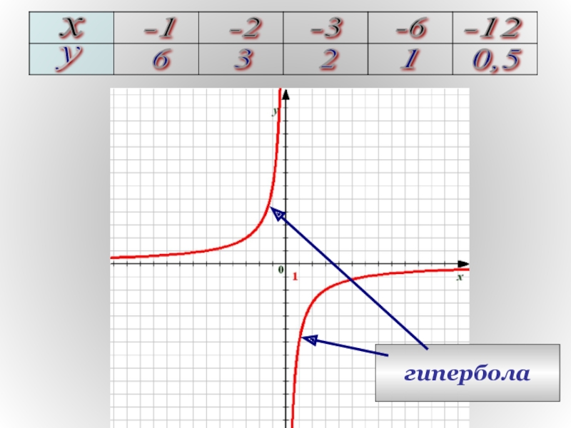 Гипербола график функции