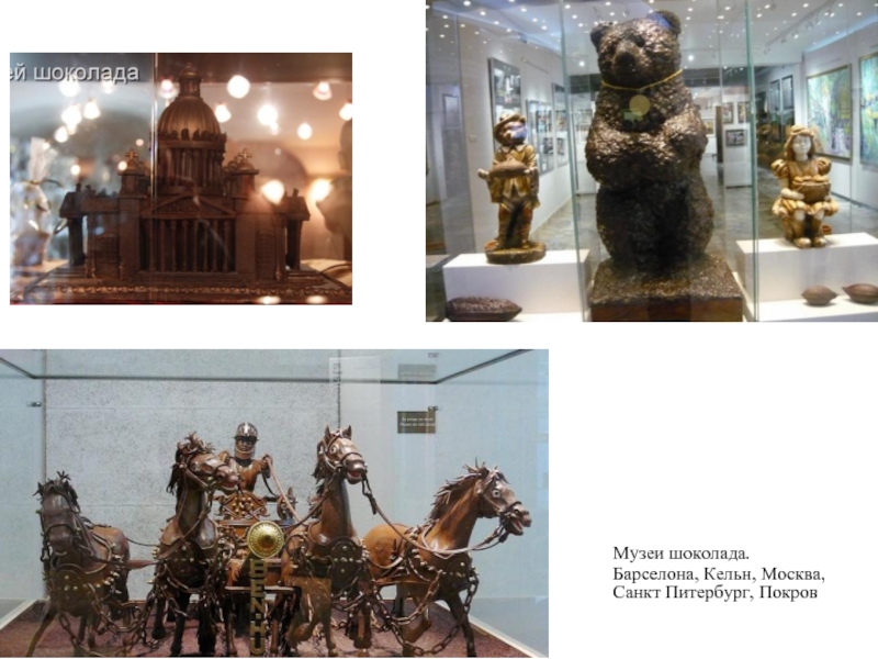Музеи шоколада. Барселона, Кельн, Москва, Санкт Питербург, Покров