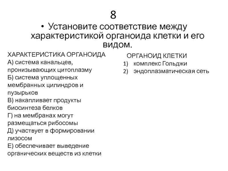 Установите соответствие между характеристикой и видом памяти двигательная смысловая образная