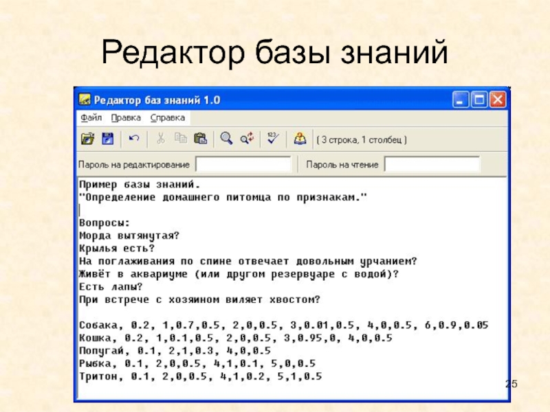 Малая экспертная система 2.0. Пример базы знаний. Создание базы знаний. Примеры баз знаний. Структура базы знаний пример.