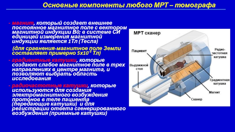 Принцип получения изображения мрт