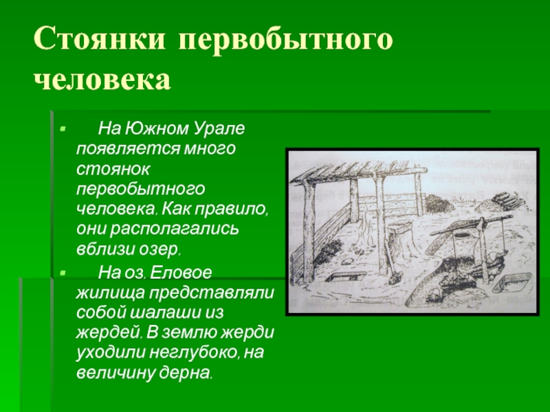 Стоянки первобытных людей на современной территории россии в период неолита проект