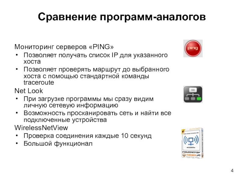 Федеральный мониторинг питания. Сетевой мониторинг презентация. Мониторинг аналогов. Перечень ИПС. Таблица российских аналогов программного обеспечения.