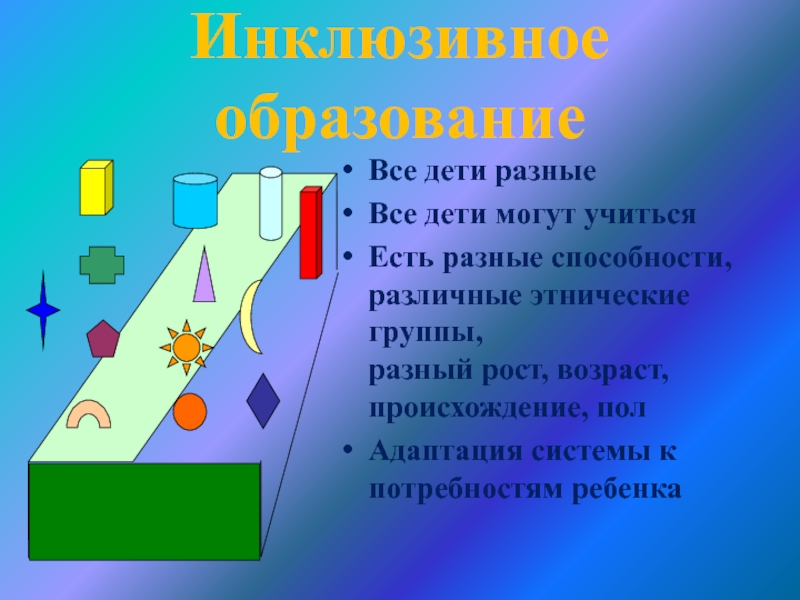 Происхождение возраст. Инклюзия и толерантность.