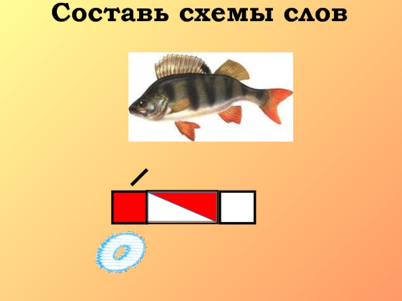 Схема к слову рыба