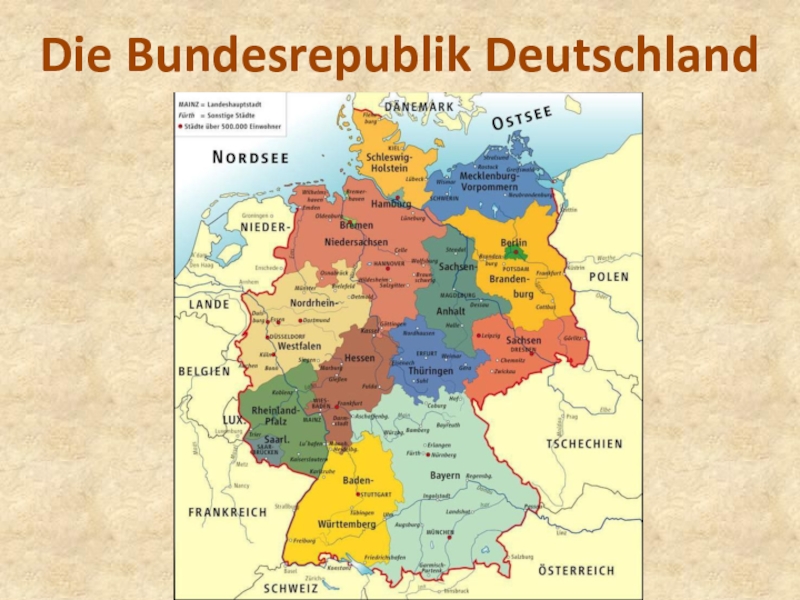 Deutschland ist bundesrepublik