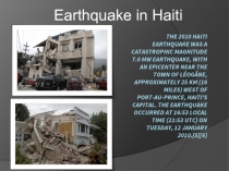 Earthquake in Haiti