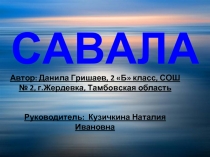 Савала