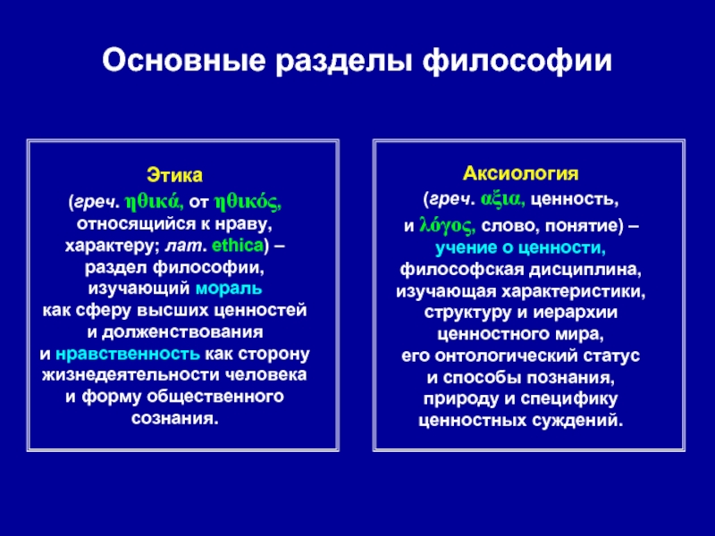 Разделы философии. Основные разделы философии. Основной раздел философии. Раздел философии изучающий ценности. Содержание основных разделов философии.