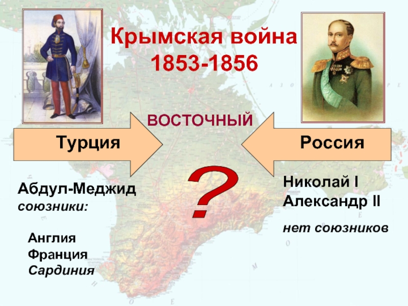 Крымская война 1853 1856 презентация 9 класс