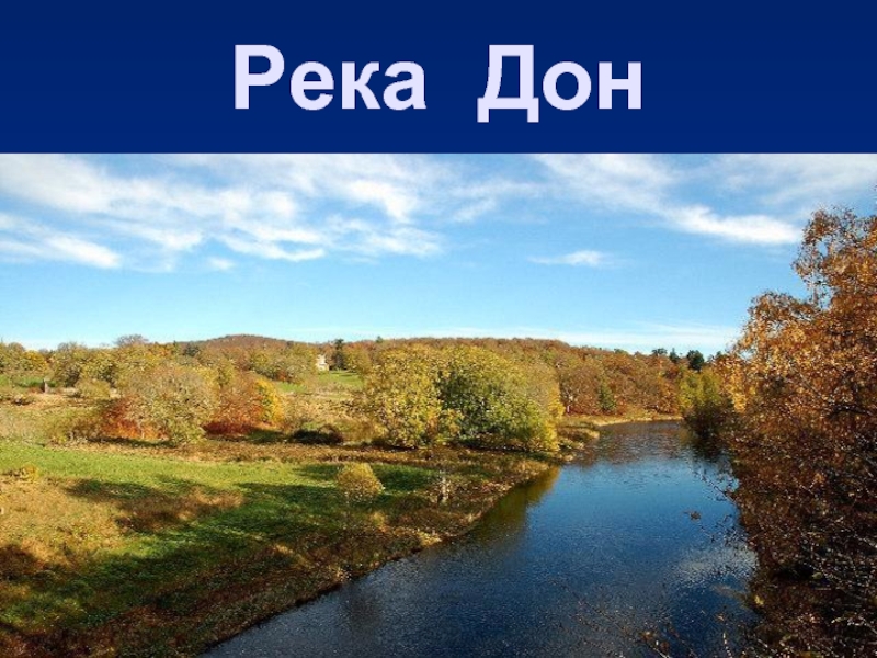 Проект река дон