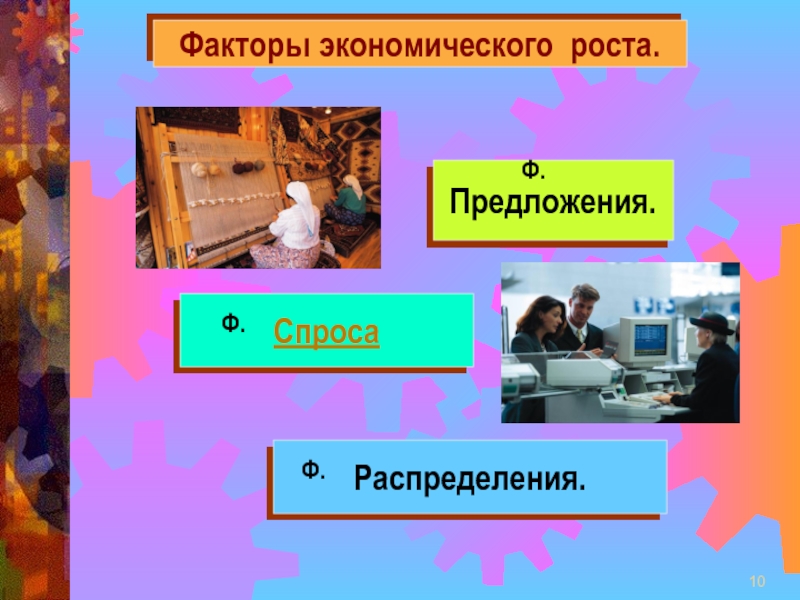 Факторы общества. Факторы экономического роста спроса предложения распределения. Факторы распределения экономического роста. Учитель какая сфера экономики. Апастовский экономика кратко.