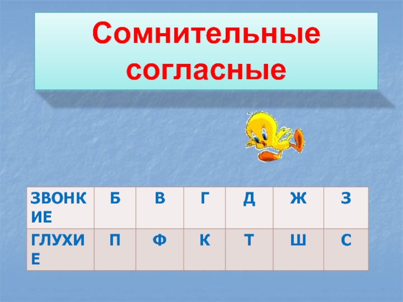 Согласна 2 на 1 1. Сомнительные согласные. Сомнительныесо гласными. Сомнительные гласные и согласные. Сомнительные согласные примеры.