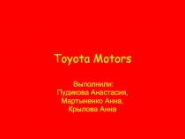 Toyota Motors