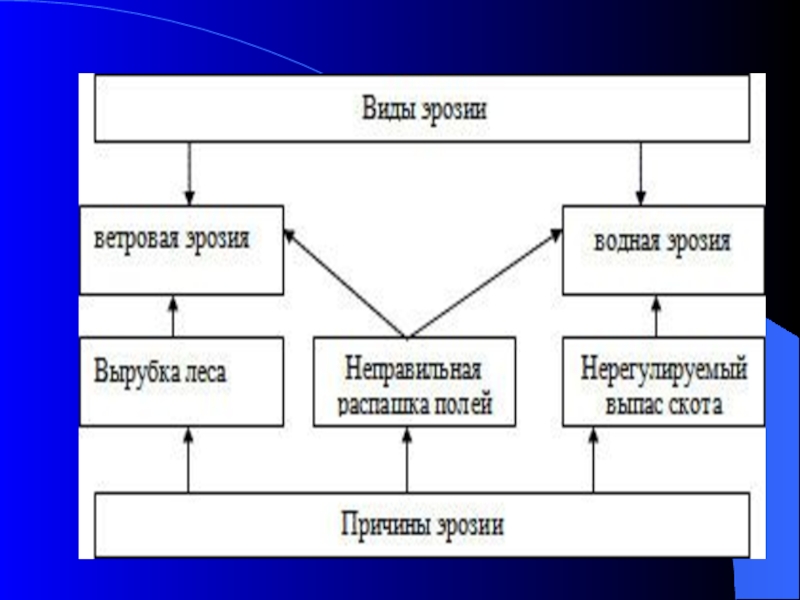 Виды эрозии схема