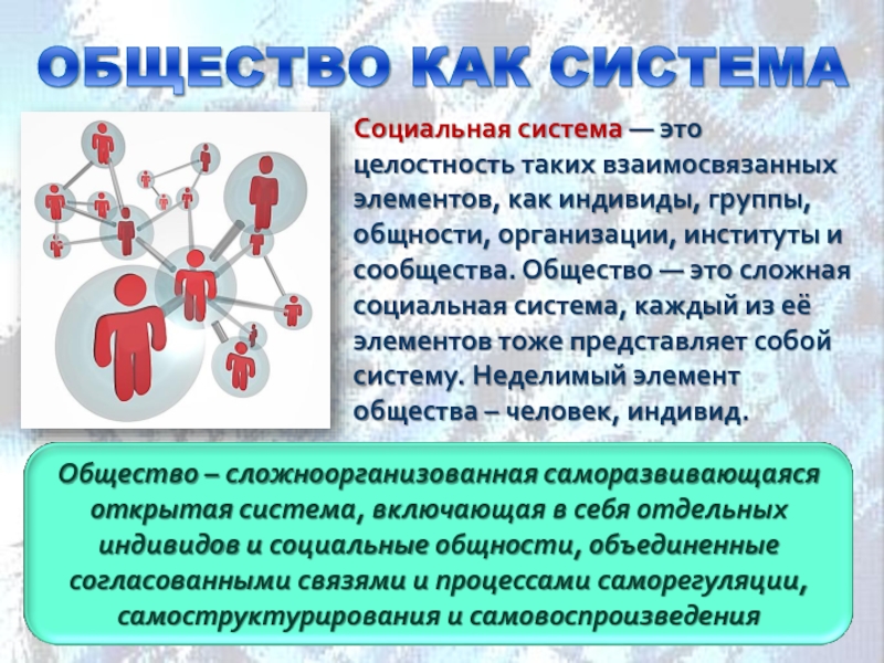 Общество как сложная система 10 класс презентация